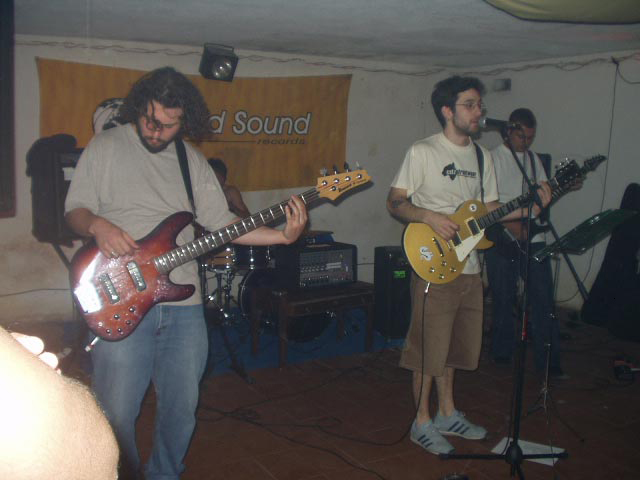 Conguitos' first live show at World Sound Records studios